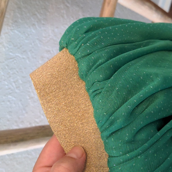 Green tule skirt - Picture 3 of 3